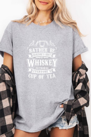 Whiskey Drinking T-Shirt