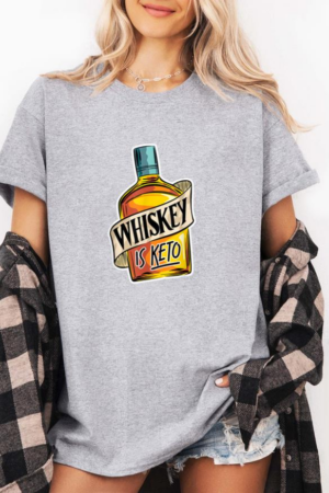 Whiskey Is Keto Wine T-Shirt