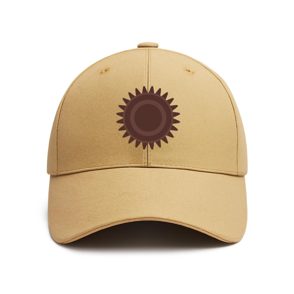 Gear Hole Pinion Cogwheel Gear Wheel Flat Baseball Cap