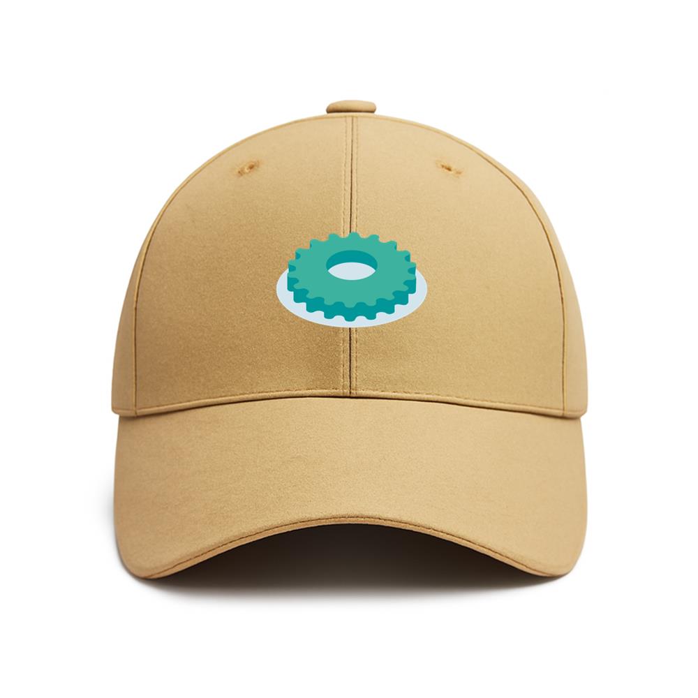 Gear Isometric Baseball Cap