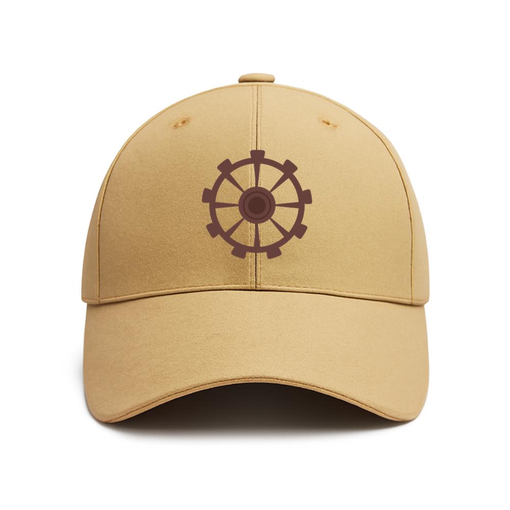 Gear Pinion Cogwheel Gear Wheel Hole Flat Baseball Cap