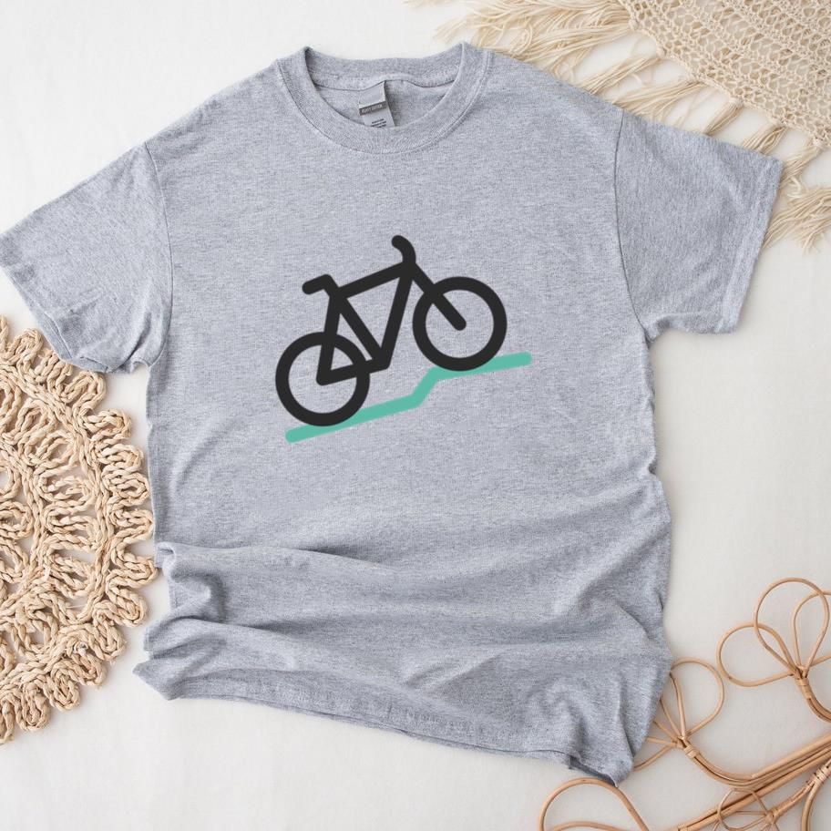 Mountain Bike Colored Stroke Icon T-Shirt