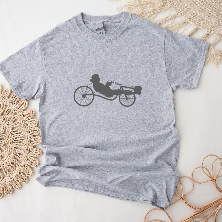 Person Riding Recumbent Bike T-Shirt