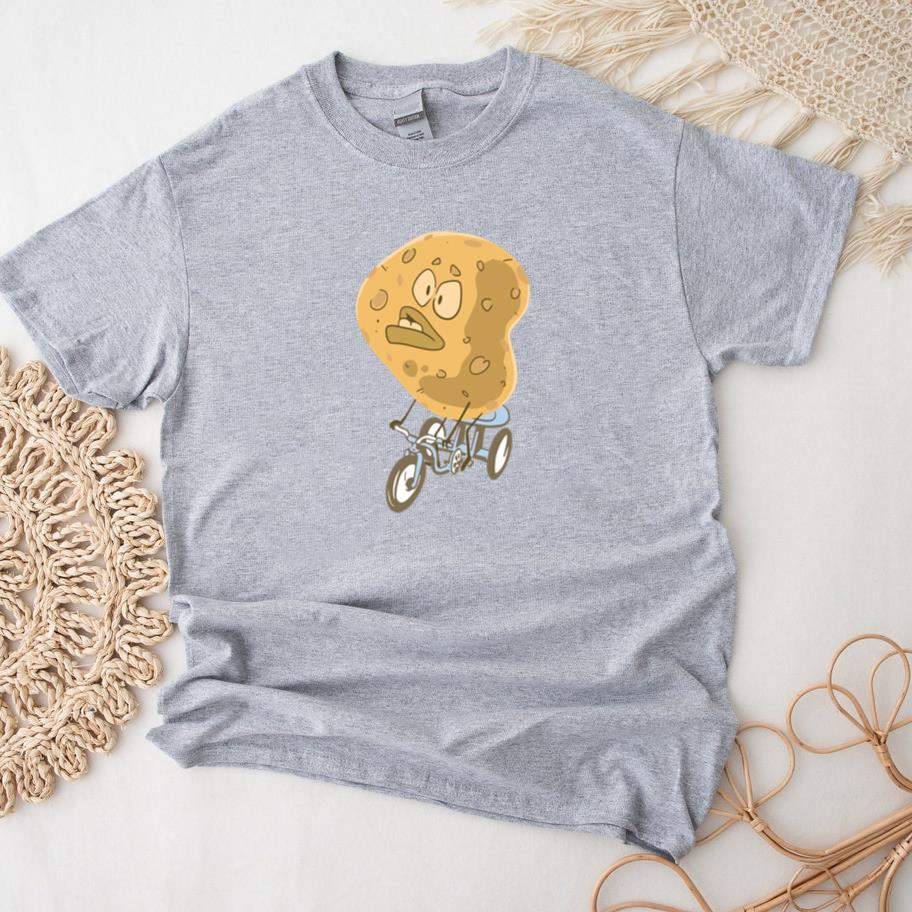 Potato Riding A Bike T-Shirt