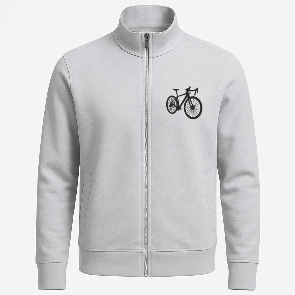 Racing Bicycle Side Silhouette Jacket