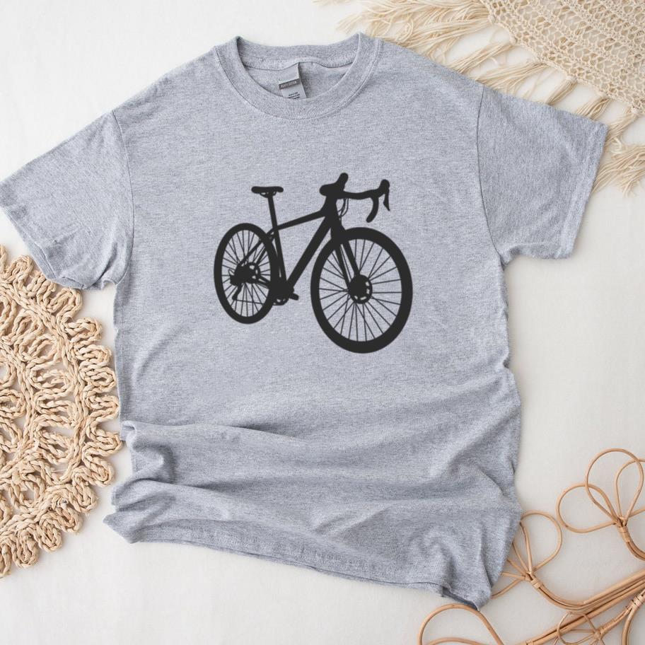 Racing Bicycle Side Silhouette T-Shirt