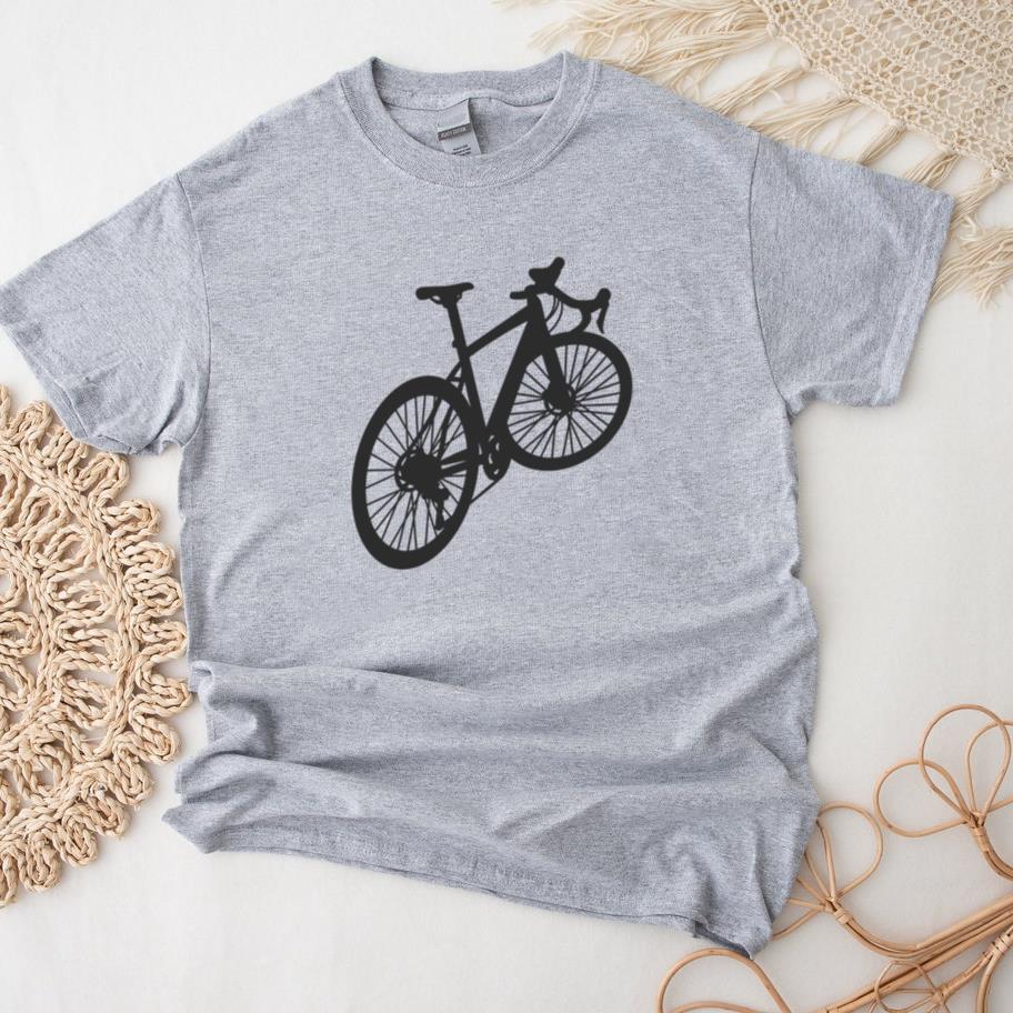 Side Racing Bicycle Silhouette T-Shirt
