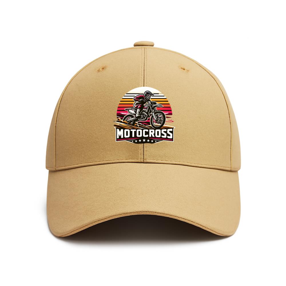 Traveler Motorbike Happy Modern Baseball Cap