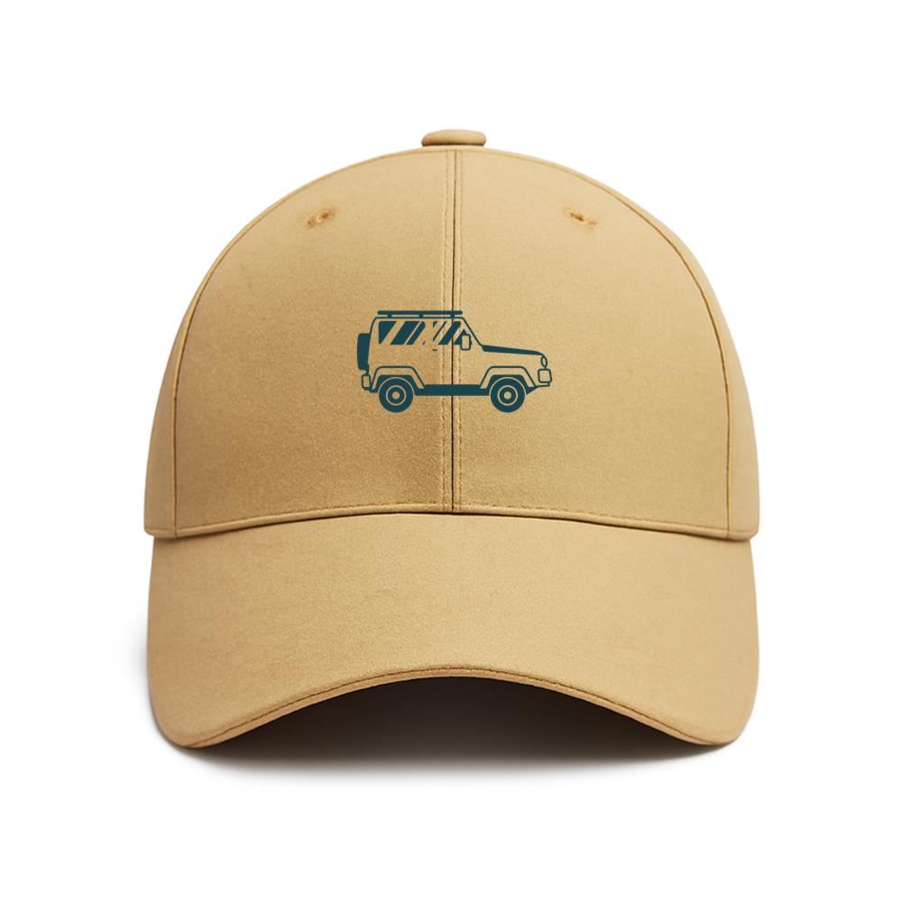 Truck Car Filled Stroke Baseball Cap