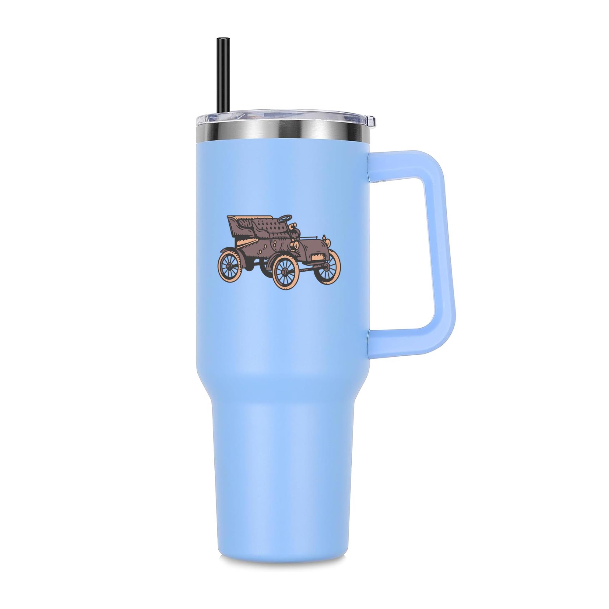 Turn Of The Century Car 40oz Stainless Steel Tumbler