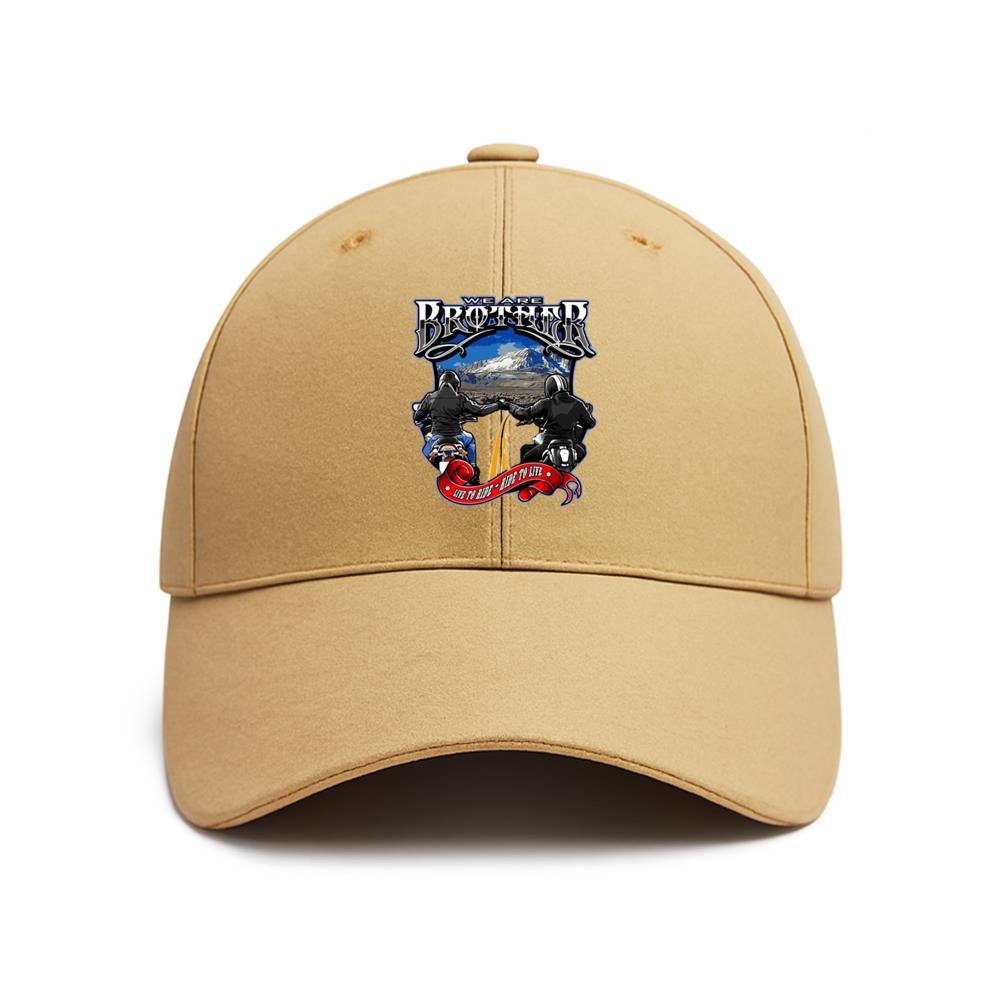 Wanderer Motorbike Joyful Graphic Baseball Cap