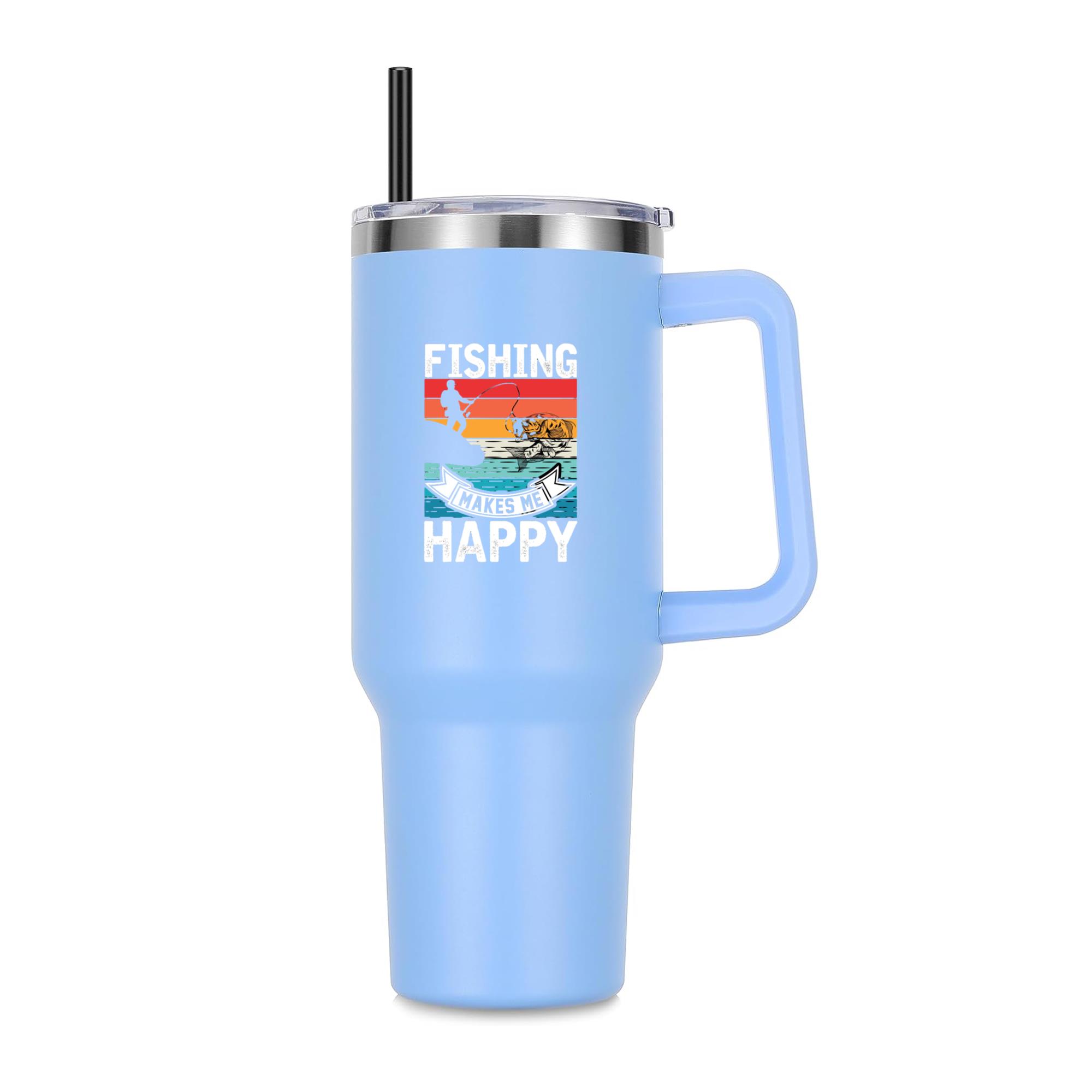 Woman Motorbike Curious Classic 40oz Stainless Steel Tumbler - Image 2