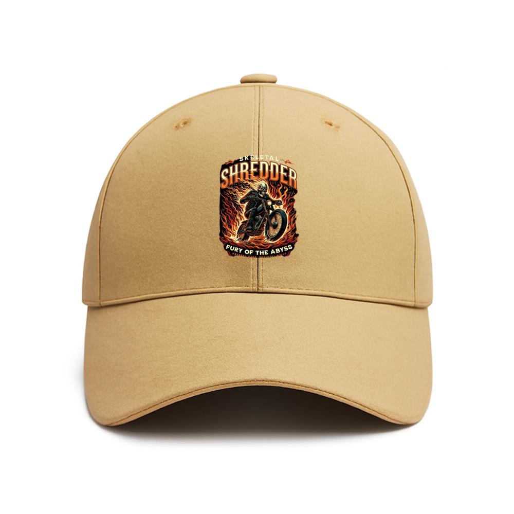 Woman Motorbike Happy Classic Baseball Cap